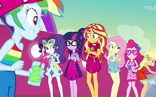 【中英双语】小马国女孩春假风云第一部分