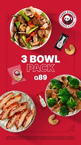 8.9K reactions · 23 shares | 3 Bowls por Q89 en Restaurantes, Para Llevar y Auto Panda ¡Todo el día y todos los días! 朗 ¡Elige tus Especialidades favoritas! 異 Pide a domicilio por WhatsApp o llamando al 2215-2215 y por la web en www.domicilio.pandaexpress.com.gt. * Aplica con Arroz | Panda Express Guatemala | Facebook