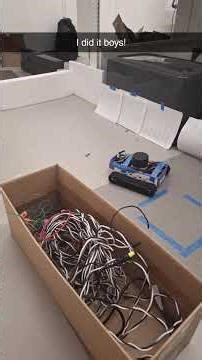 SLAM Robot - First Successful(and slow) tests of mapping and movement