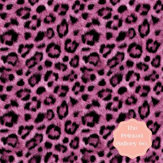 Pink Cheetah Print Seamless Pattern, Girly Leopard Fur Digital Paper, Glam Safari Scrapbooking Animal Lover Printable Wallpaper Background - Etsy