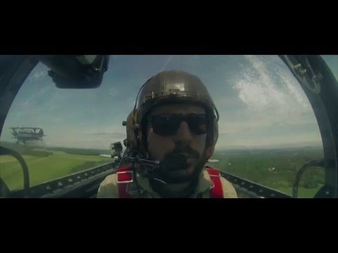 Douglas Skyraider - Onboard Cockpit Video