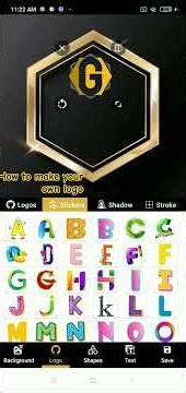 how to make your own logo