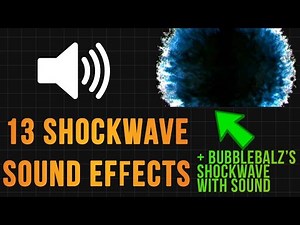 *NEW !* 13 FREE SHOCKWAVE SOUND EFFECTS + BLUE SHOCKWAVE WITH SOUND EFFECT