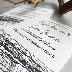 Custom Letterpress Wedding Invitations | Letterpress Wedding Suite | Fully Customized Letterpress Wedding Stationery Set - Etsy Australia
