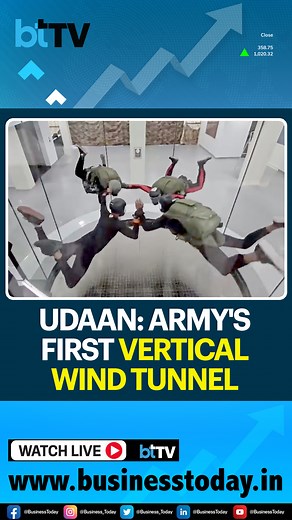 1.4K views · 12 reactions | Indian Army's Milestone: First Vertical Wind Tunnel At Special Forces Training School In HP #himachalpradesh #indianarmy #indianairforce #verticalwindtunnel #Businessnews | Business Today | Facebook