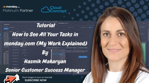 How to See All Your Tasks in monday.com (My Work Explained) | Tutorial by Cloud Concept | Agha (Cheeko) A Nasir