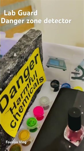 Science Fair#Labguard #it means danger zone detector. Topic:Student's safety, A danger alarm.