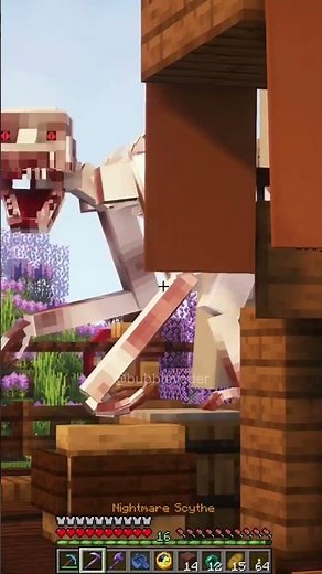Yeti is a Special Horror mod #minecraft #minecrafthorror #dwellers