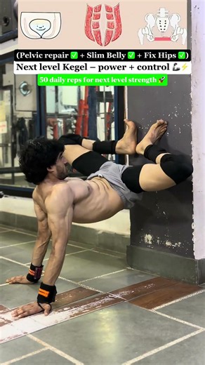 Build Core Stability & Inner Strength with This Advanced Kegel Move ✨ #kegel #sachinhrfitness #fit