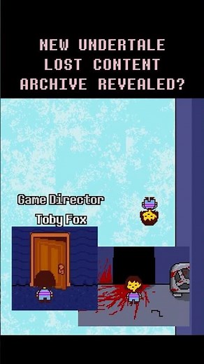 NEW Undertale LOST CONTENT ARCHIVE CHANNEL? #undertale #deltarune #tobyfox #sans #secret #game