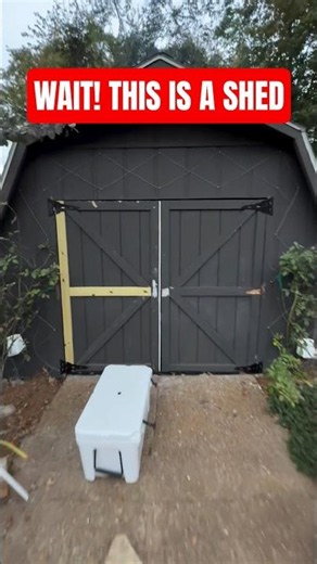 I Thought It Was Just a Shed... Then I Opened the Door