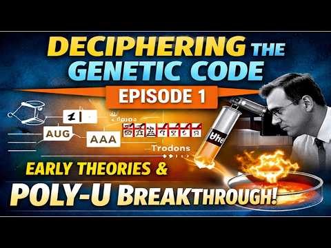Deciphering the Genetic Code – Episode 1 | Various Approaches & Nirenberg’s Poly-U Breakthrough