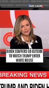 The poor heart broken Biden staff watches as President Trump makes his way BACK into the White House. | Sebastian Gorka