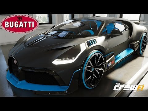 The Crew 2 - Bugatti Divo - Customization, Top Speed, Review
