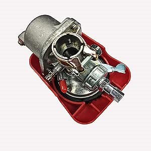 Red Speed Carburetor 19mm-for 2 Stroke 48CC/66CC/80CC Gas Motorized Bicycle