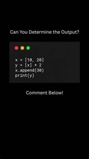 Can you determine the output of this code snippet?