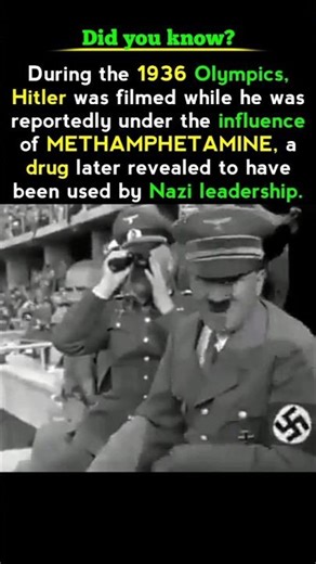 when Hitler was high on Meth #history #historyfacts #hitler