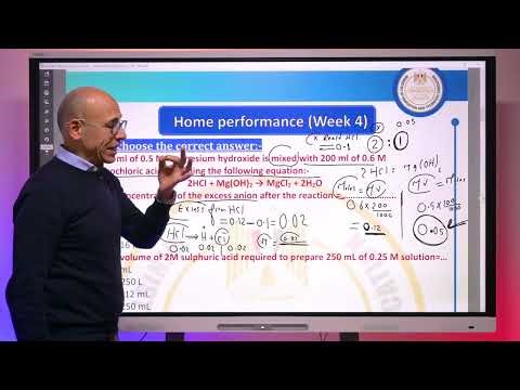Chemistry Weekly Assessments | Week 4 | Senior 2