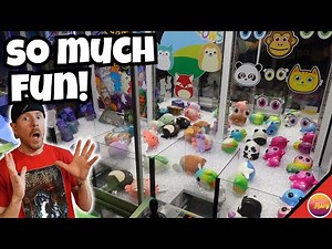 Claw Machines, Plush Time Wins, and Tons of Arcade Fun!