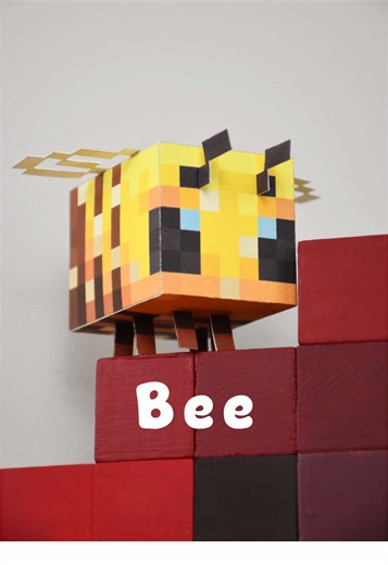 How to Create a Real-Life Minecraft Bee Craft
