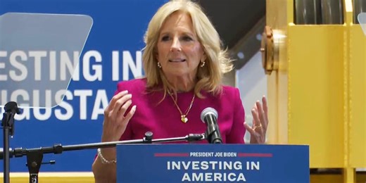 First lady visits Augusta for second time in a few months