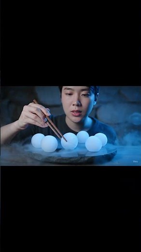 ASMR Alien Egg Crack + Frozen Smoke Bites ❄️👽 | Satisfying Crunch & Hiss