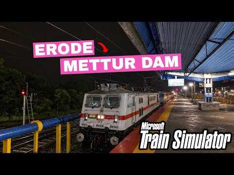 🔴 Live | 56103 ERODE - METTUR DAM | PASSENGER EXPRESS | #msts | BigWheel Sim