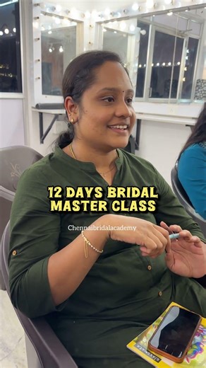 Upcoming Bridal Master Class From April 4 to 15 | For Enquiries WhatsApp 9176099809 #shorts #makeup