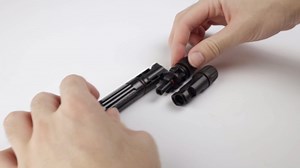 10A 1000V Solar Fuse IP67 Solar Fuse Holder Inline 2 PCS PV Panel String Fuse Male and Female Connector for Solar Pannel (Pack of 2)