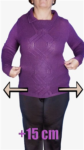 Comment agrandir un pull moulant pour qu'il vous aille parfaitement ! Miarti 🧵✂️ | Miarti - Idées créatives