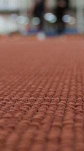 Indoor Athletic Track Surface Close-up | Free Stock Video Footage