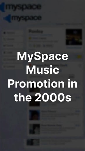 Revolution of Music Promotion in the 2000s #myspace #Music #MusicDiscovery #DigitalMusic #2000s #Pop