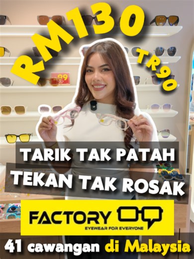 TR90 Bingkai Kanak-Kanak RM130 - Bingkai Fleksibel & Tahan Lasak