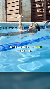 How to grab the wall in the deep end of the swimming pool. If you’re floating on your back in the deep end and reach for the wall the wrong way, it can make everything harder and more stressful. Jonny Rocket explains why reaching straight for the wall from your back doesn’t work and shows a safer, easier way to grab the wall without panic. This simple technique helps your legs drop, your head come up naturally, and gives you control when you need it most. #swimming #howtoswim #rocketswimming #sw