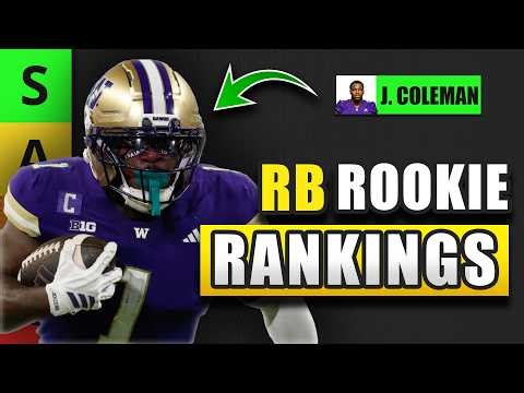 2026 Rookie RB Rankings Just Dropped | Pros, Cons & Comps