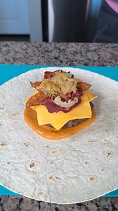 trying the viral crunch wrap I saw this online and decided to try it! This original video was produced by Network Media, LLC, and Kristin Michelle. | Southern Fried Cookin'