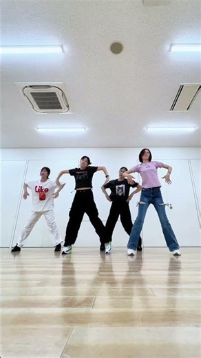 LE SSERAFIM (르세라핌) x ILLIT (아일릿) x KATSEYE (캣츠아이) 'ICONIC BY MISTAKE' Dance modeAも踊ってみたよ