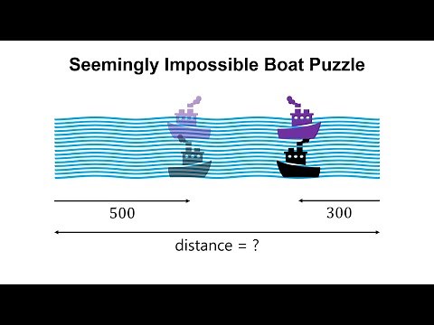 Can you solve the two boats problem?