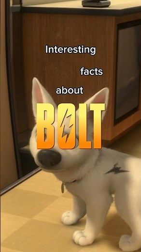 Interesting facts about Bolt #disney #disneyplus