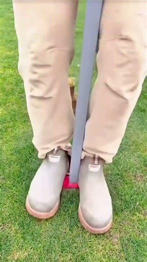 Soil Core Sampling Process For Lawn Analysis And Grass Repair In Residential Backyards