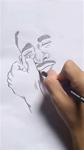 🔥 Amazing Pencil Portrait Drawing | Realistic Sketch Timelapse ✏️