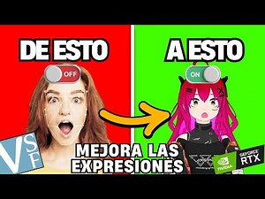 “¡MEJORA tu VTuber GRATIS! 🚀 Usa RTX Face Tracker + VSeeFace (Tracking 250% más realista)