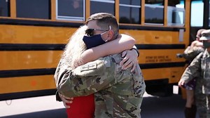 11K views · 513 reactions | WELCOME HOME! About 100 soldiers from the Wisconsin Army National Guard’s 32nd Infantry Brigade Combat Team Headquarters are back home after a 10-month mobilization to Ukraine. | WISN 12 NEWS | Facebook