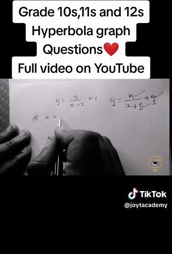 Understanding Hyperbola Graphs for Grade 10, 11, and 12 Mathematics