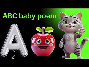 " ABC Poem Song @littlebabypoem2z Nursery Rhyme & baby song