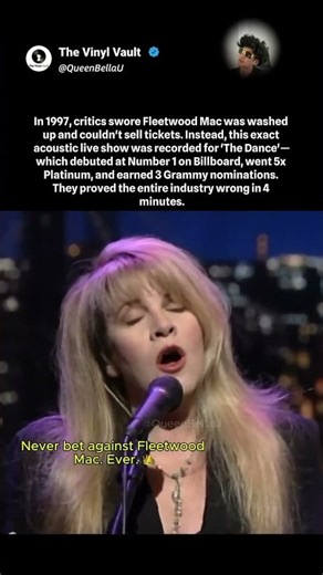 Critics said they were finished. Then they dropped this.#Shorts #FleetwoodMac #StevieNicks
