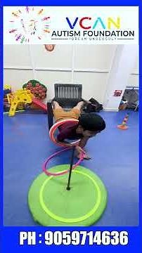 Ring Transfer with Tunnel Crawl | Core Strength Activity for Autism Kids 💪