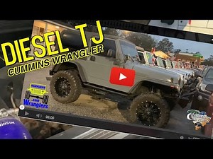 Here's a 1997 Jeep Wrangler TJ with CUMMINS DIESEL MOTOR!!! ( For Sale Review ) Rodgers Wranglers