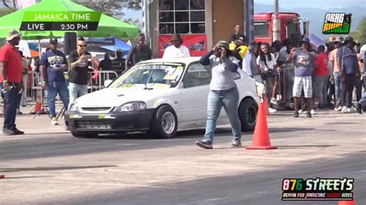 Kedron 876streets Kennedy on Instagram: "History was made at Next Lane 🏁🇯🇲 Pussmilk vs Bean in the first elimination round of Jamaica’s first-ever 1/8 mile bracket racing event — and it did not disappoint. Pussmilk ran into drivetrain issues early, but quitting wasn’t on the menu 💪🏾🔥 He powered through, adapted, and finished the day turning the car into a full FWD machine. That’s real racer energy. Pure grit. Pure vibes. Pure Jamaican motorsport. 📹 For more action, check 876 Streets on Yo