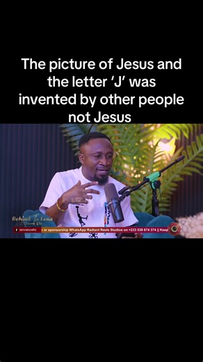 The picture of Jesus and the letter ‘J’ was invented by other people not Jesus #jewish #hebrew #emmanuel #jesus #biblesumett